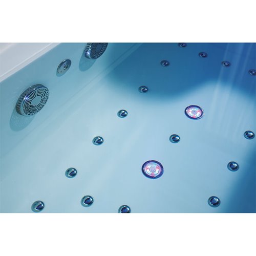 Wanna z hydromasażem prostokątna 170x90 cm Nevada-BL 912