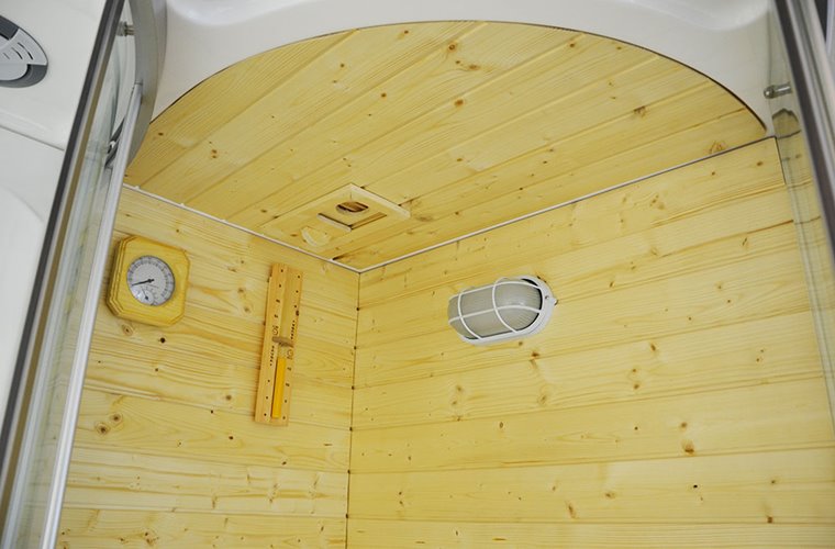 Sauno kabina prysznicowa 165x105 cm MO-1706 TRIO