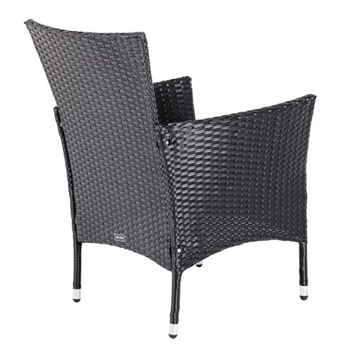 Zestaw mebli ogrodowych z technorattanu stół + krzesła 8 osób Santos