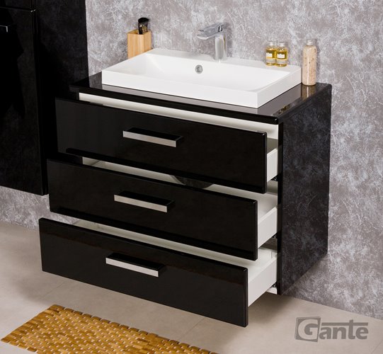 Szafka wisząca z umywalką 80/39/3 FKS seria Fokus C