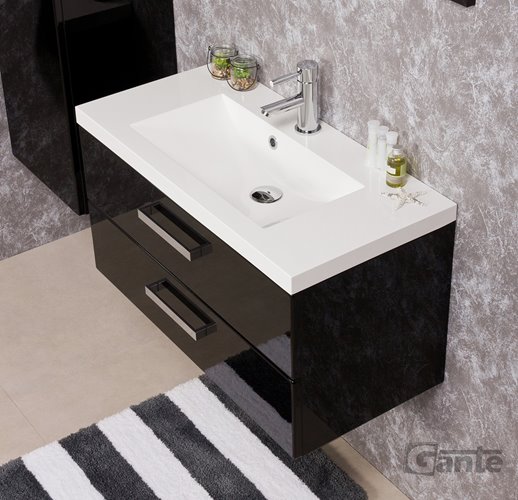 Szafka wisząca z umywalką 80/39/2 seria Fokus C