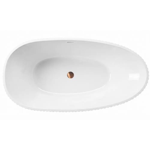 Wanna ryflowana owalna 170 cm Carmen Rea zdjęcie 9