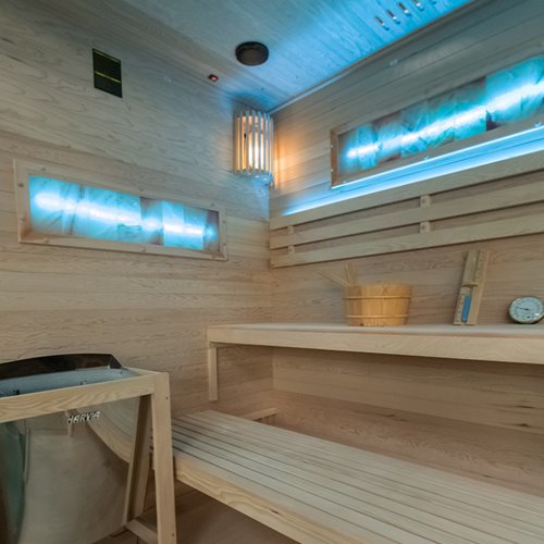 Sauna fińska 5 osobowa wysokotemperaturowa 6W Harvia 180x160 cm Lark5