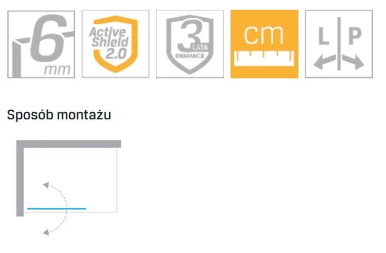 Czarny parawan nawannowy ruchomy 90x140 cm P-0040 New Soleo Black New Trendy