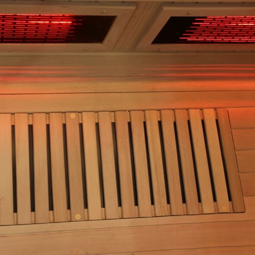 Sauna Combo na podczerwień + fińska 6 osobowa 200x200 cm Moss2 8KW