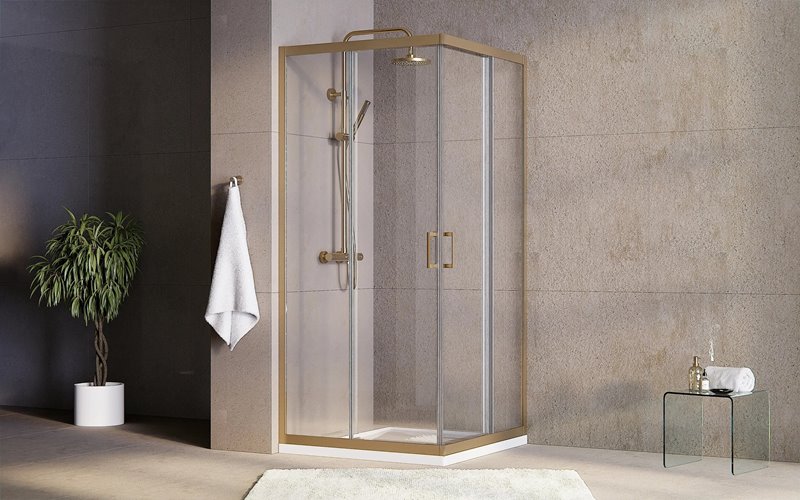 Kabina Modern 80x80 widok frontowy