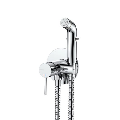 Bateria bidetowa wąż i słuchawka chrom Ultimate ABUL4111B1 Avapax