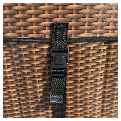 Dmuchane jacuzzi ogrodowe basen Spa 204x70 cm Nice Avenli