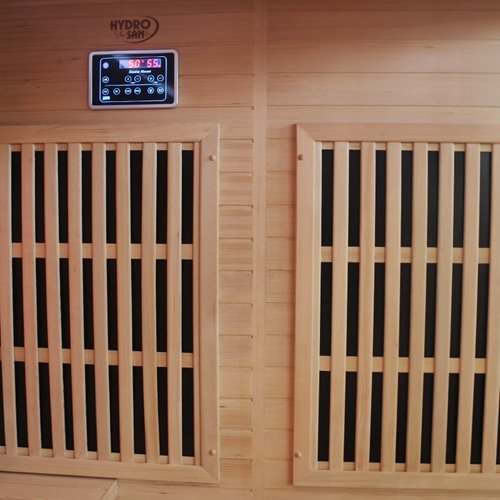 Sauna Combo na podczerwień + fińska 6-osobowa 200x160 cm Helsi2 8KW