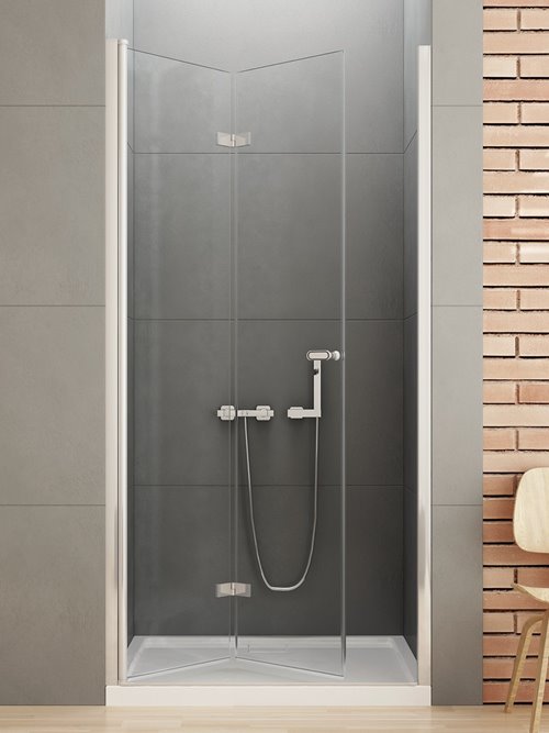 Drzwi prysznicowe składane 90 cm lewe D-0133A New Soleo New Trendy