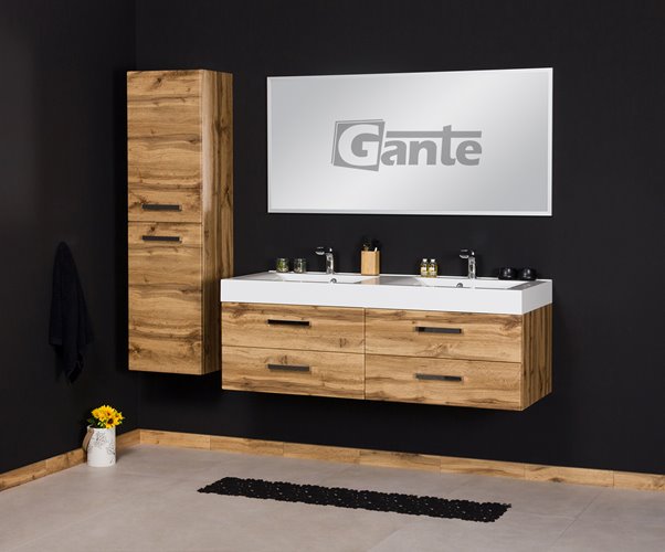 Szafka wisząca z umywalką 140/50/4 NADIA seria Fokus NE