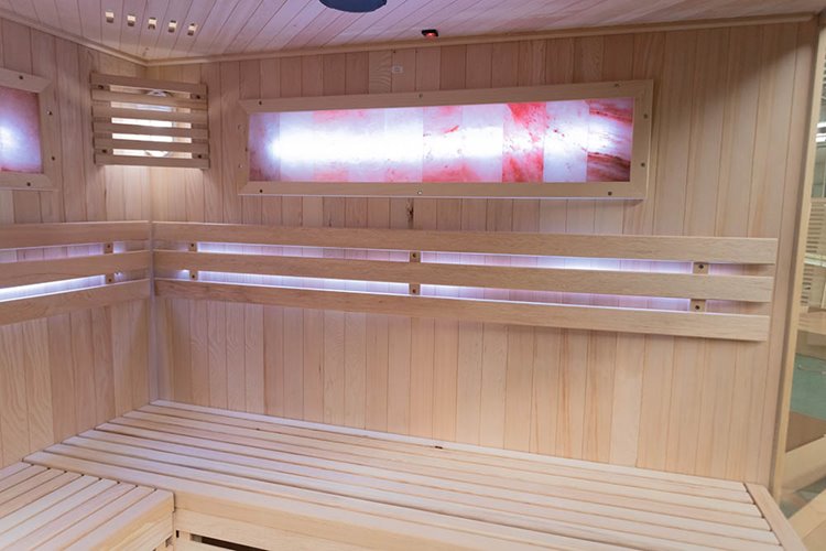 Sauna sucha fińska piec 6 KW Harvia BC60 + kamień solny 180X180X200CM MO-EA4CS Mazur