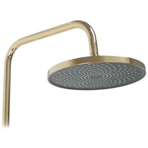 Złoty zestaw prysznicowy z wylewką Max Rea Gold