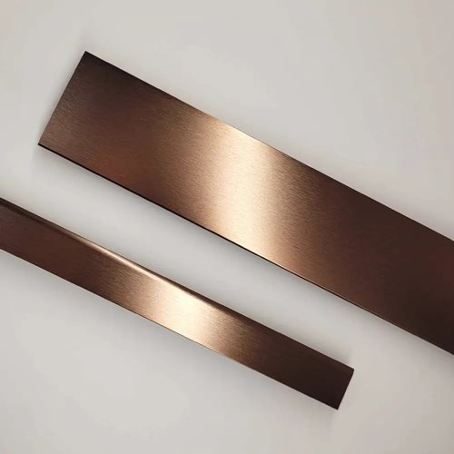 Kabina prysznicowa kwadratowa 80x80 profil miedź szczotkowana City Rea zdjęcie 6