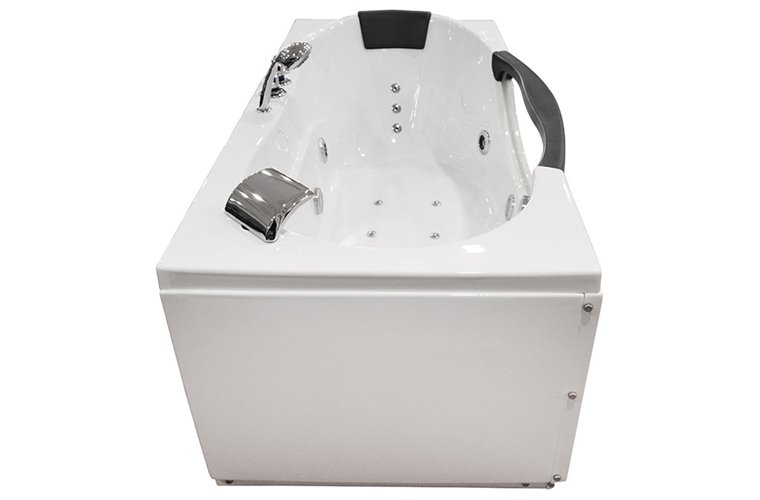 Przyścienna wanna hydromasażowa 180x88 cm MO-1002 HC