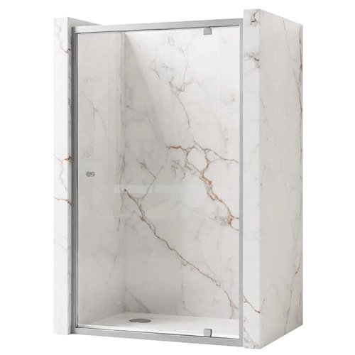 Drzwi prysznicowe uchylne chrom 90 cm Primo Swing Rea