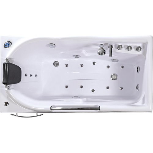 Wanna z hydromasażem prostokątna Ramzes 634 168 cm