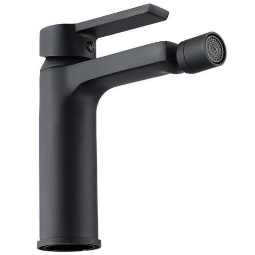 Czarna bateria bidetowa Argus Rea