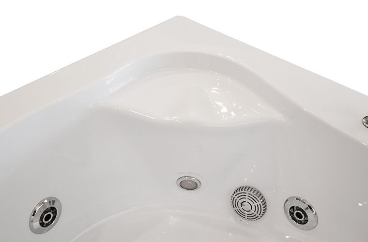 Wanna z hydromasażem asymetryczna 170x115 cm prawa MO-0205