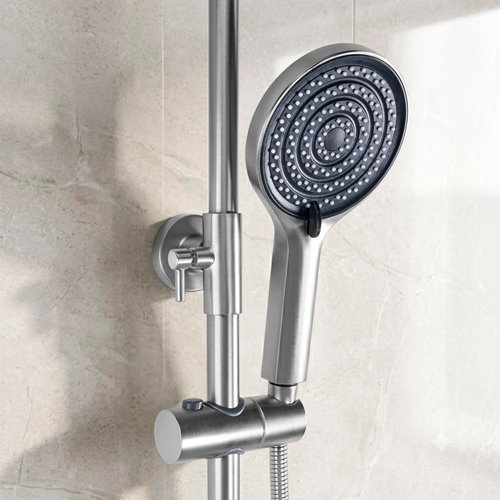 Zestaw prysznicowy natynkowy Inox Rea Foster zdjęcie 5