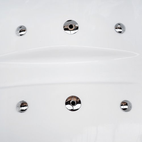 Wanna z hydromasażem narożna 140x80 cm Lemur 796 Hydrosan Prawa