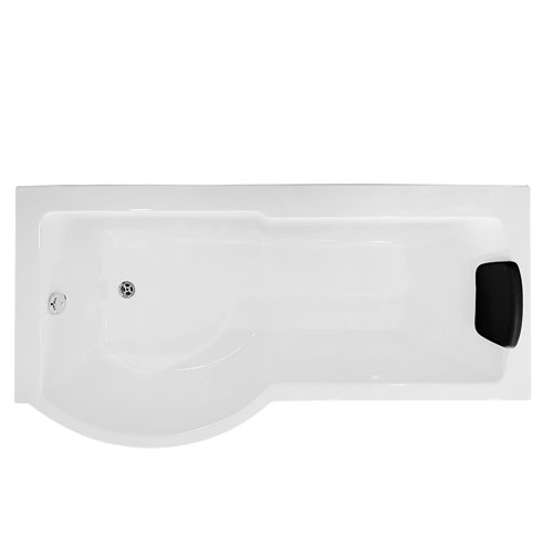 Wanna narożna z ruchomym parawanem 170x85 cm MO-1684N Lewa