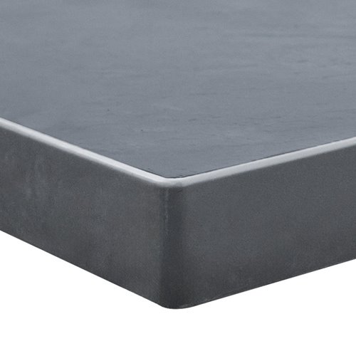 Szary brodzik prysznicowy kwadratowy o strukturze kamienia 80x80 cm Riko Hydrosan