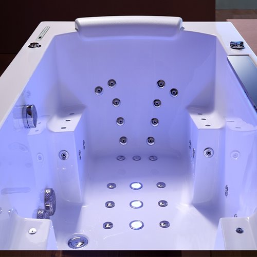 Wanna z hydromasażem prostokątna 180x90 cm Marbe 941 Hydrosan