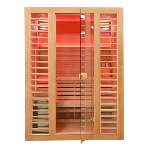 Sauna sucha fińska piec 6 KW Harvia BC60 + kamienie solne 150X150X190CM MO-TS3B XL Mazur