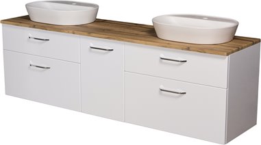 Meble łazienkowe Gante gotowa szafka z umywalką w nowoczesnym stylu