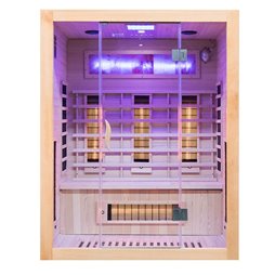 Domowa sauna infrared do relaksu i terapii ciepłem