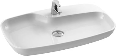 Designerska umywalka nablatowa jako modny element wyposażenia łazienki