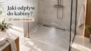 Jaki odpływ liniowy do kabiny prysznicowej
