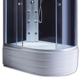 Kabina prysznicowa z hydromasażem 120x80 7306 Lewa