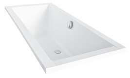 Wanna prostokątna do zabudowy Quadro Slim Besco 170 cm