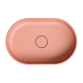 Omnires Ovo M+ umywalka nablatowa coral 55x36 cm OVOUNCO