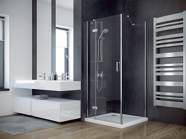 Kabina kwadratowa 80x80 Viva I Besco model lewy