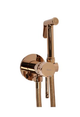 Bateria bidetowa Rea Lungo Diamond miedź