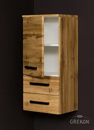 Szafka wisząca niska potrójna seria Fokus Loft Gante