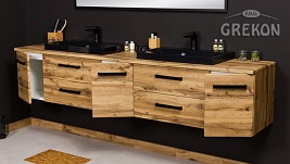 Szafka z umywalką 210 cm 39/C2 seria Fokus Loft Gante