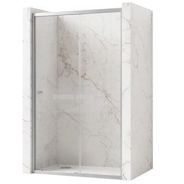 Drzwi prysznicowe rozsuwane chrom 140 cm Primo Slide Rea