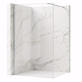 Flexi Rea ścianka prysznicowa do łazienki 120 cm profil chrom