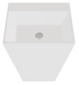 Matowa umywalka wolnostojąca Vera Matt Besco UMMB-V-WO