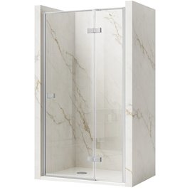 Drzwi prysznicowe uchylne 100 cm Rea Atlas chrom prawe