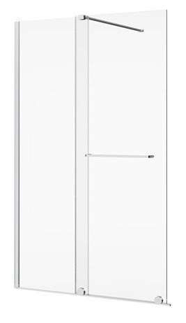 Ścianka prysznicowa rozsuwana 120 cm Creative BK258T12 powłoka Clean Glass