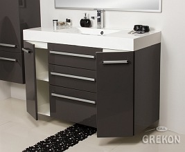 Szafka wisząca z umywalką 120/50/C3 seria Fokus Sz