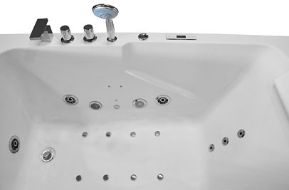 Wanna z hydromasażem przyścienna 150x80 cm MO-0061-150