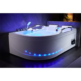 Wanna z hydromasażem asymetryczna Venezia 761 P 180x120