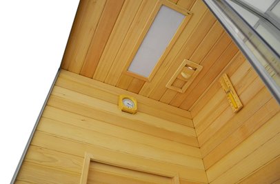 Sauno kabina prysznicowa prostokątna 180x110 cm MO-1752W LEWA TRIO