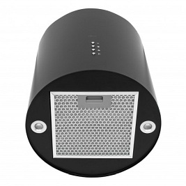 Okap wyspowy wiszący 35 cm czarny Tango Focus